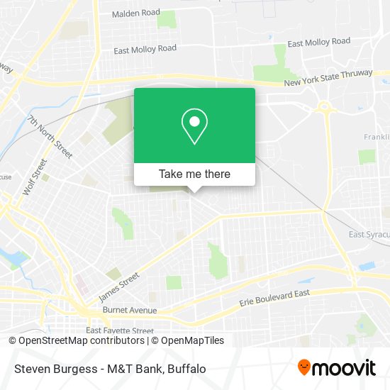 Steven Burgess - M&T Bank map