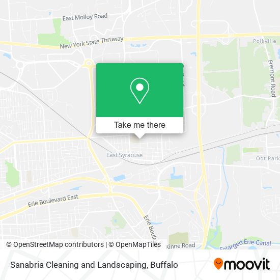 Sanabria Cleaning and Landscaping map