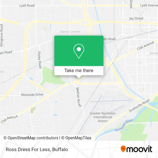 Ross Dress For Less map