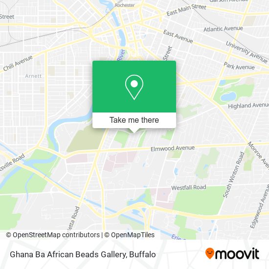 Ghana Ba African Beads Gallery map