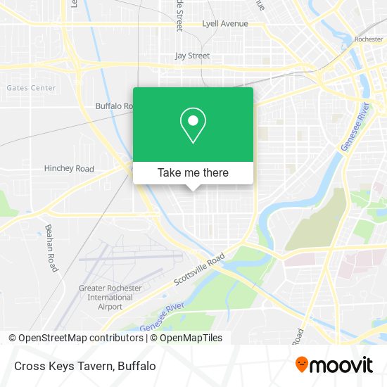 Mapa de Cross Keys Tavern