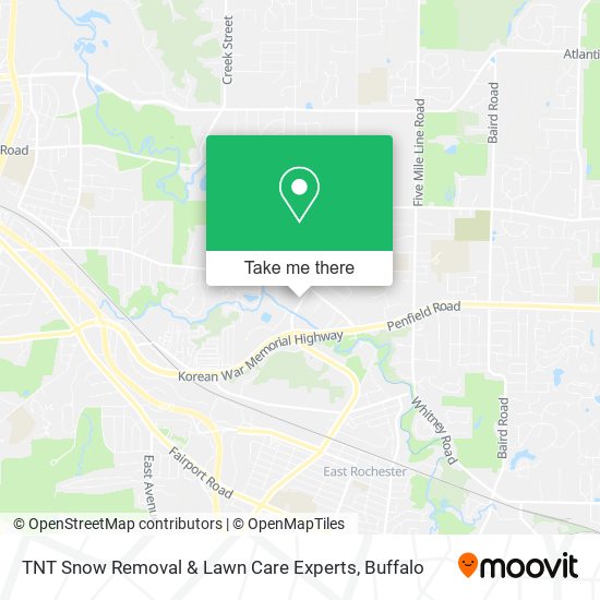 TNT Snow Removal & Lawn Care Experts map