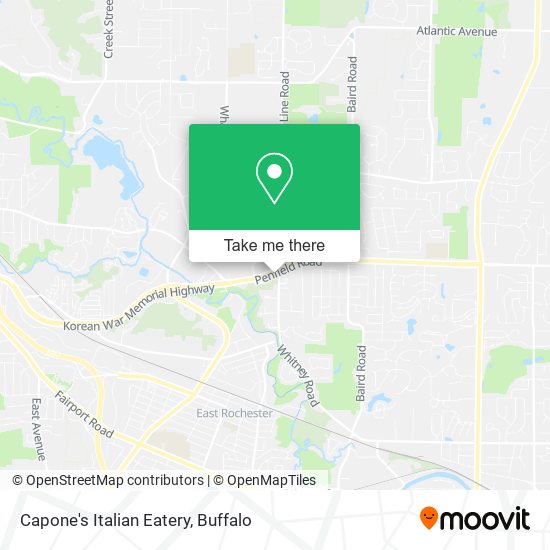 Mapa de Capone's Italian Eatery