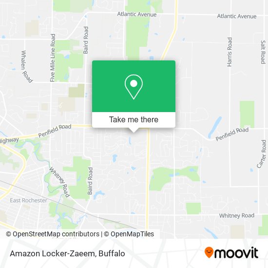 Amazon Locker-Zaeem map