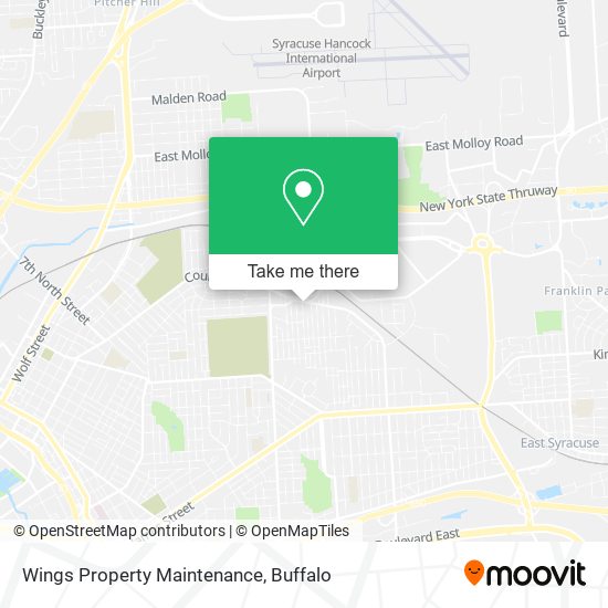 Wings Property Maintenance map