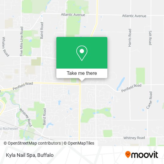 Mapa de Kyla Nail Spa