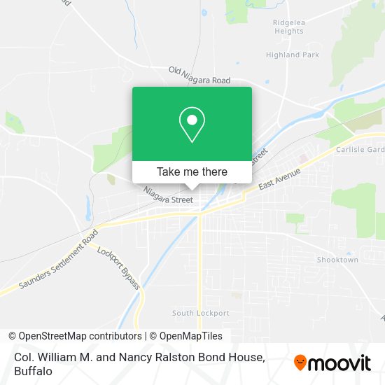 Mapa de Col. William M. and Nancy Ralston Bond House