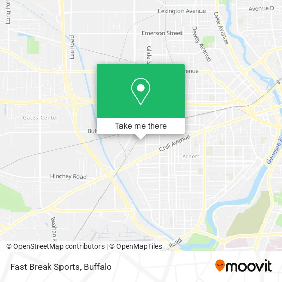 Mapa de Fast Break Sports