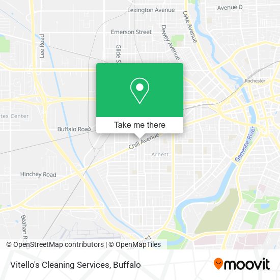 Vitello's Cleaning Services map