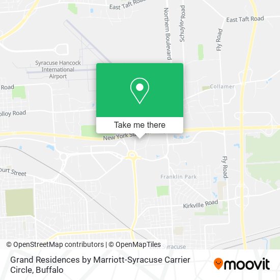 Mapa de Grand Residences by Marriott-Syracuse Carrier Circle