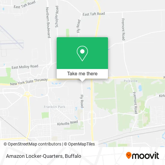 Amazon Locker-Quarters map