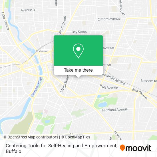 Mapa de Centering Tools for Self-Healing and Empowerment