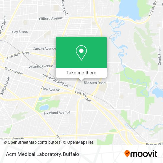 Mapa de Acm Medical Laboratory