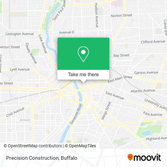 Precision Construction map