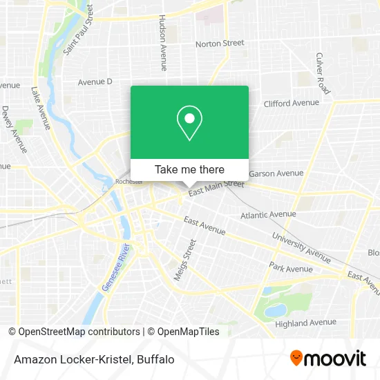 Amazon Locker-Kristel map