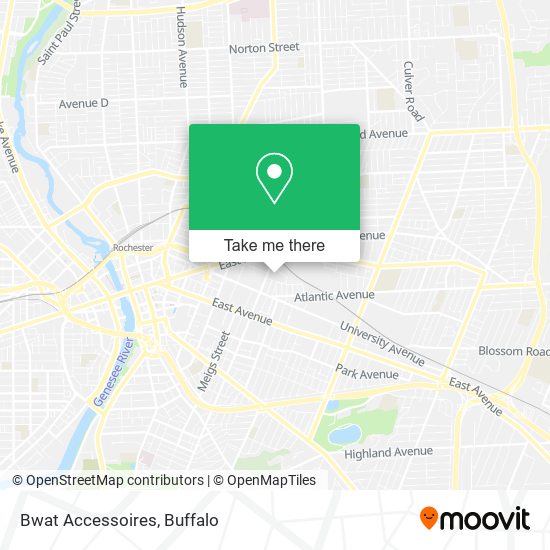 Mapa de Bwat Accessoires