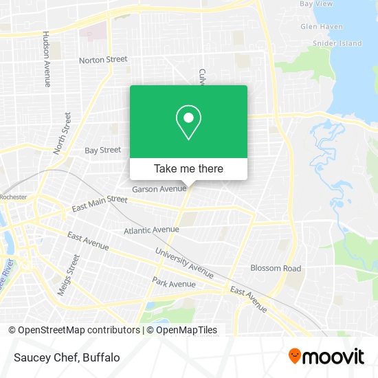 Mapa de Saucey Chef
