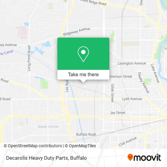 Decarolis Heavy Duty Parts map