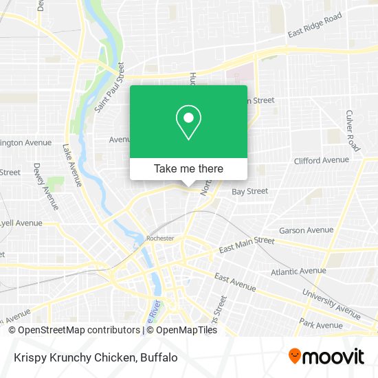 Krispy Krunchy Chicken map