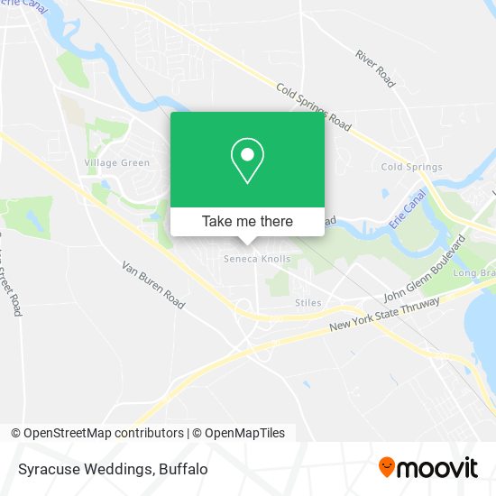 Mapa de Syracuse Weddings