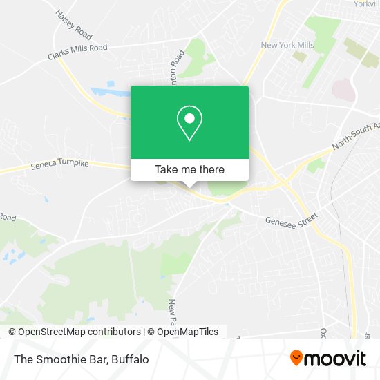 Mapa de The Smoothie Bar