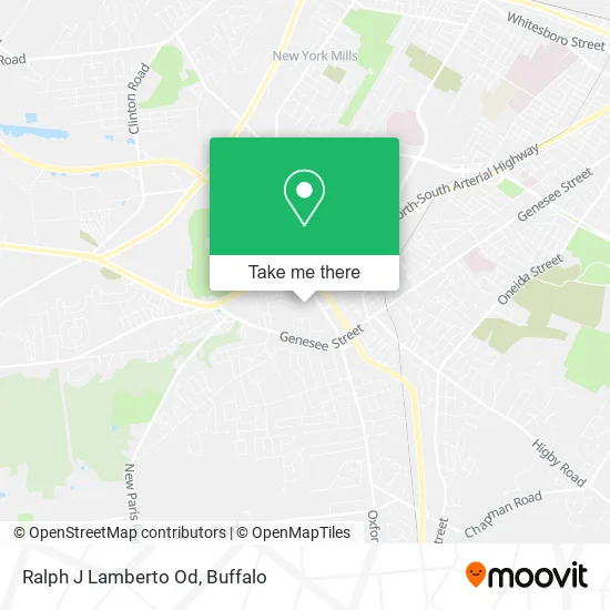 Ralph J Lamberto Od map