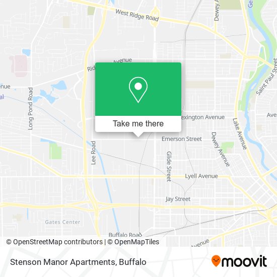 Mapa de Stenson Manor Apartments