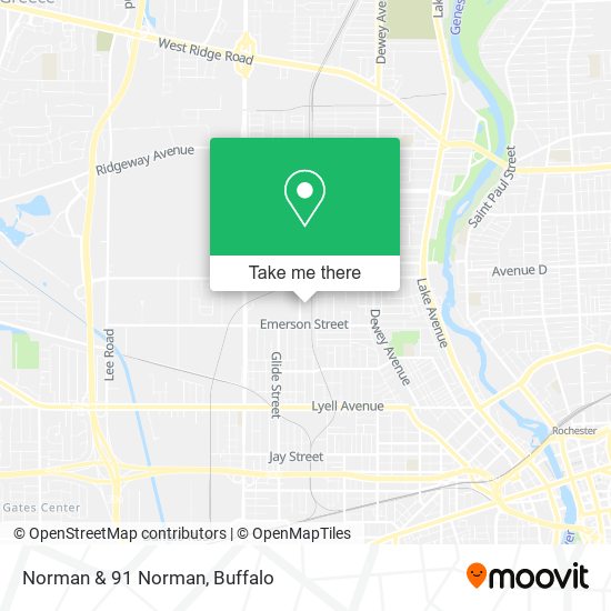 Mapa de Norman & 91 Norman