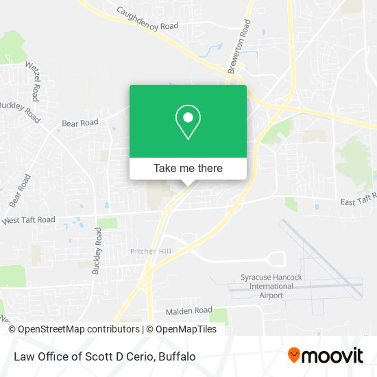 Mapa de Law Office of Scott D Cerio