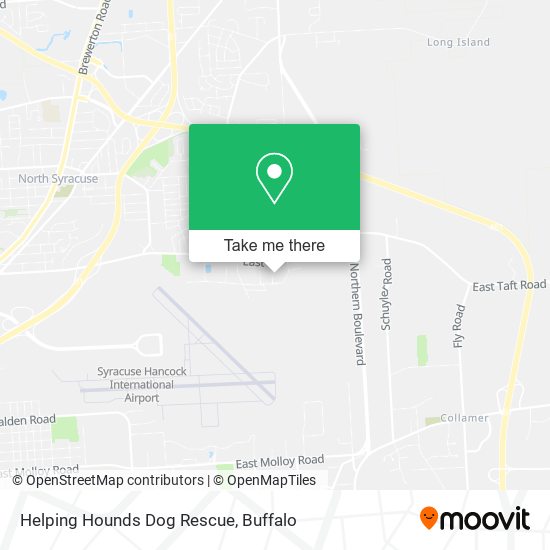 Helping Hounds Dog Rescue map