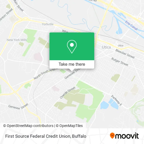 First Source Federal Credit Union map