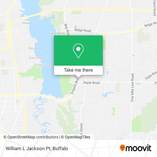 William L Jackson Pt map