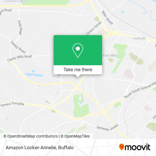 Amazon Locker-Annelie map