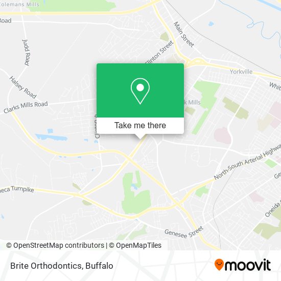 Mapa de Brite Orthodontics