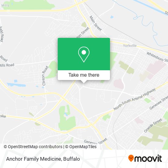 Anchor Family Medicine map