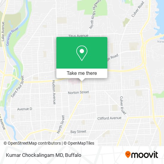 Mapa de Kumar Chockalingam MD