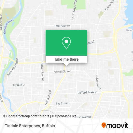 Mapa de Tisdale Enterprises