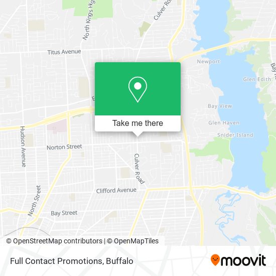 Mapa de Full Contact Promotions