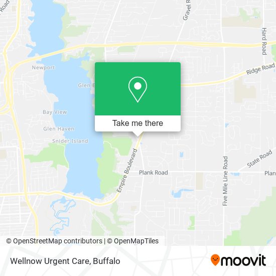 Wellnow Urgent Care map