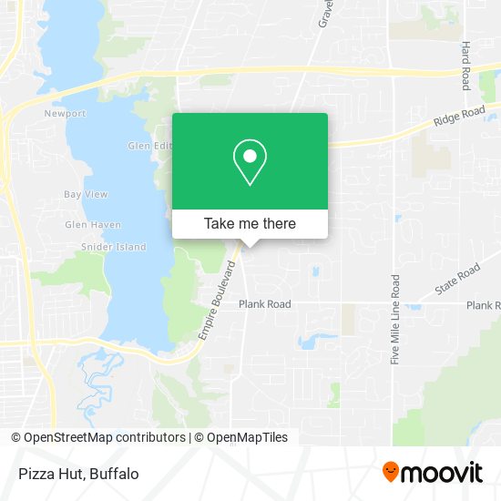 Pizza Hut map