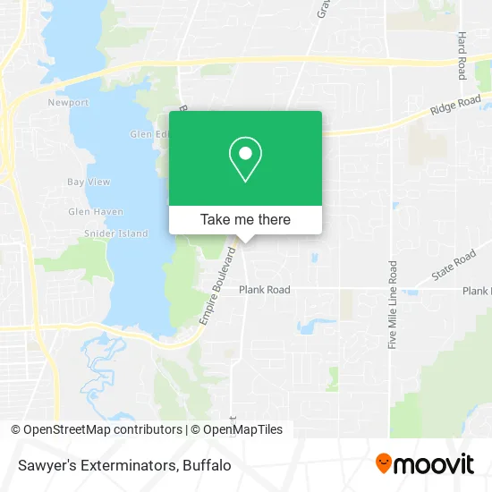 Mapa de Sawyer's Exterminators