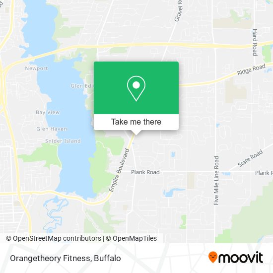 Orangetheory Fitness map