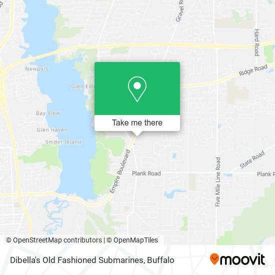 Dibella's Old Fashioned Submarines map