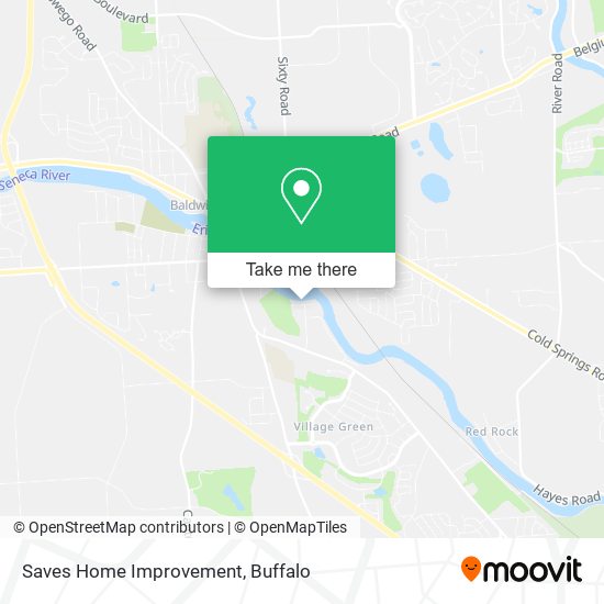 Saves Home Improvement map