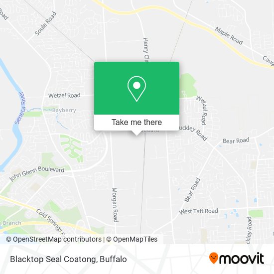 Mapa de Blacktop Seal Coatong
