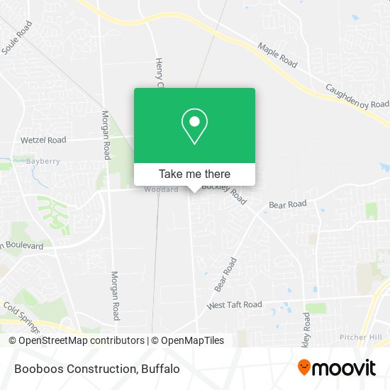 Booboos Construction map