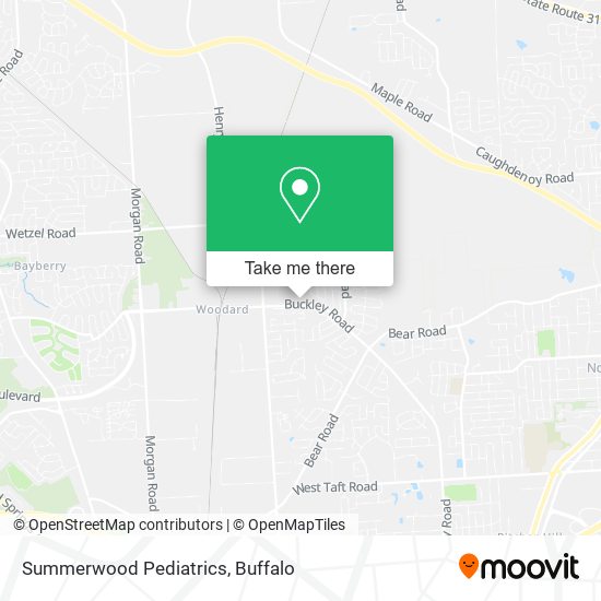 Summerwood Pediatrics map
