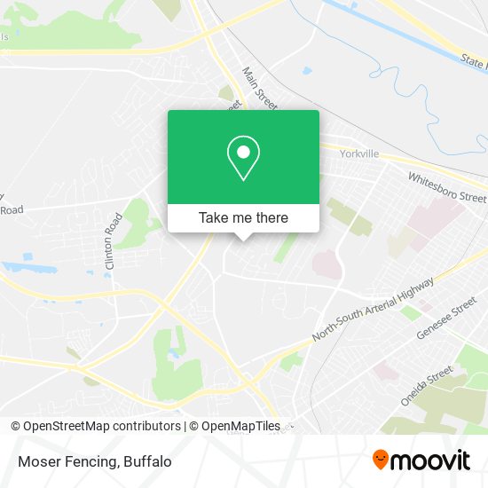 Mapa de Moser Fencing
