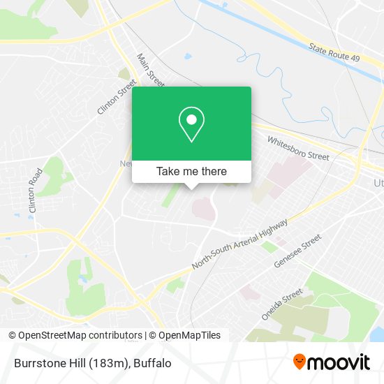 Burrstone Hill (183m) map