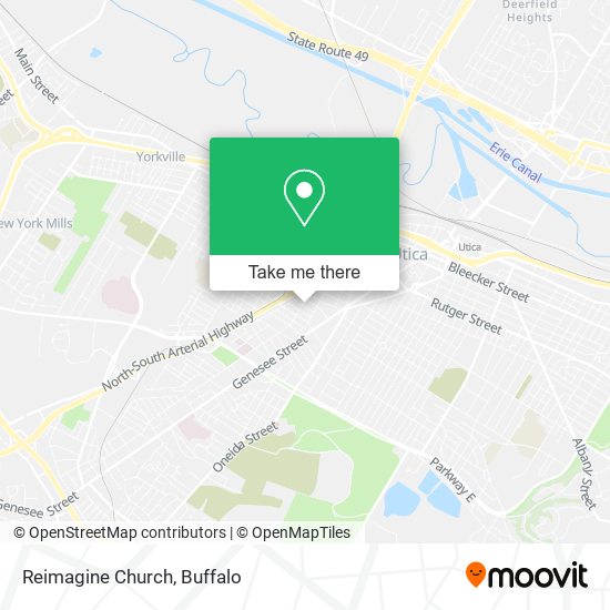Mapa de Reimagine Church